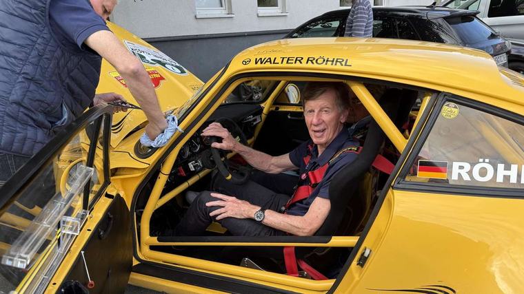 175 Porsche und ein Rallye-Weltmeister im Frankenberger Land