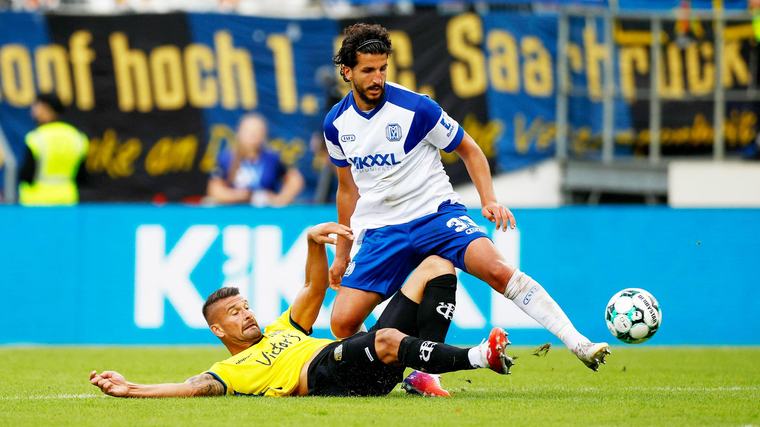 SV Meppen gegen den 1. FC Saarbrücken
