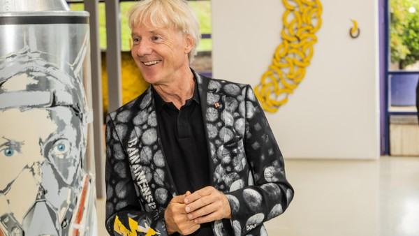 Bananensprayer zeigt Best-of in Kamp-Lintfort: Eine Banane für die Orangerie