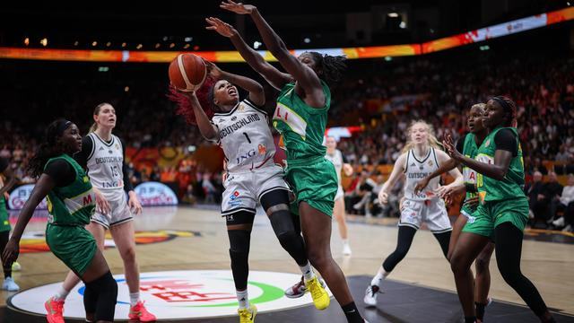 Basketball-Weltmeisterschaft der Frauen: Deutschland schlägt Mali bei Basketball-WM und steht in nächster Runde