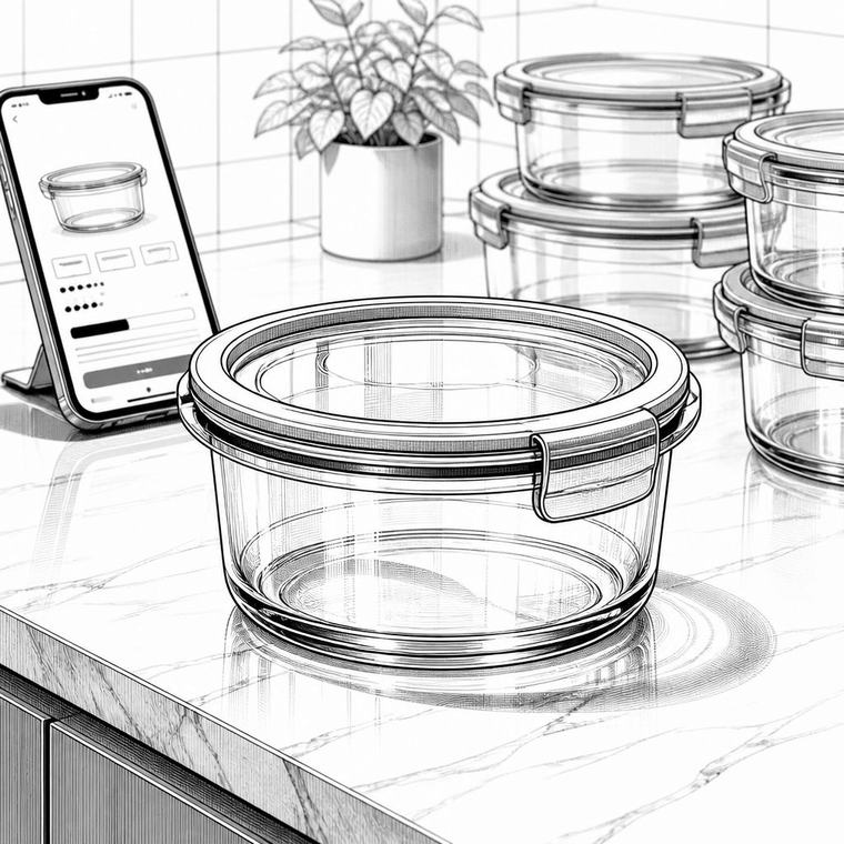 Amazon-Hype um Glasbehälter: 10-teiliges Set für Meal Prep im Faktencheck