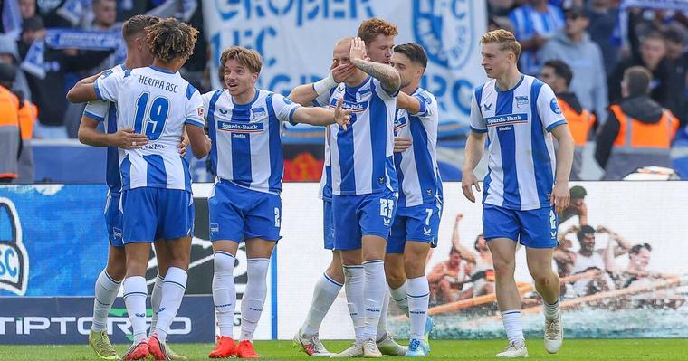 Weiter ohne Punktverlust Hertha feiert historisch guten Start und Tabellenspitze