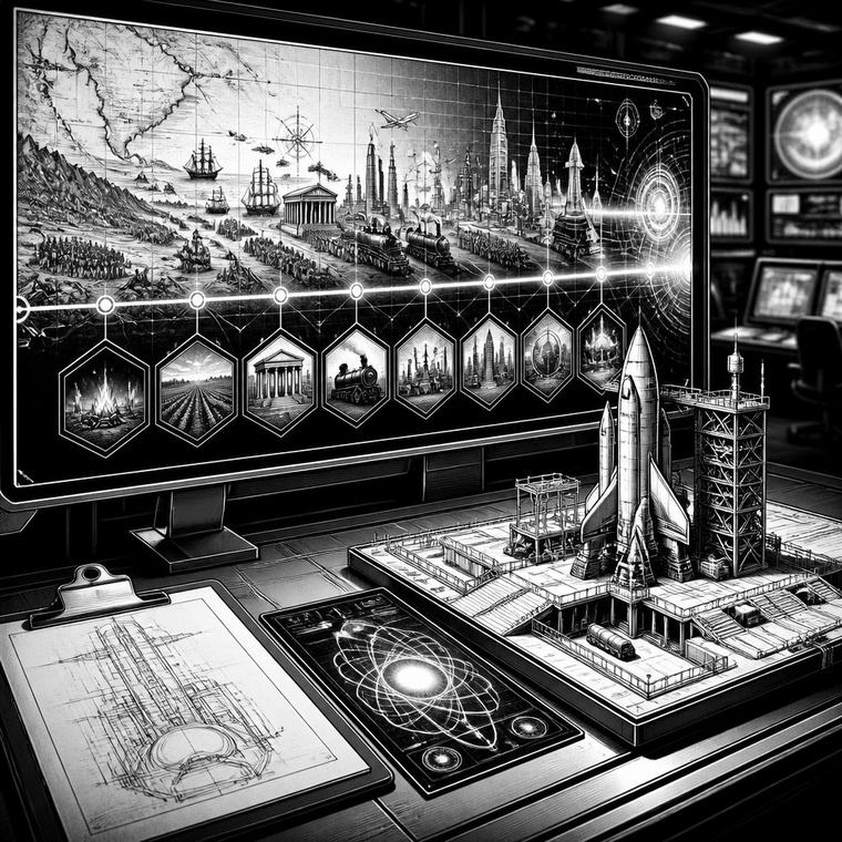 Civilization 7: Arc of Tomorrow und Earthrise bringen Atomzeit & Weltraum nach 2027