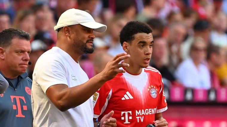 Kompany sorgt sich nicht vor erneuten Musiala-Zusammenbrüchen