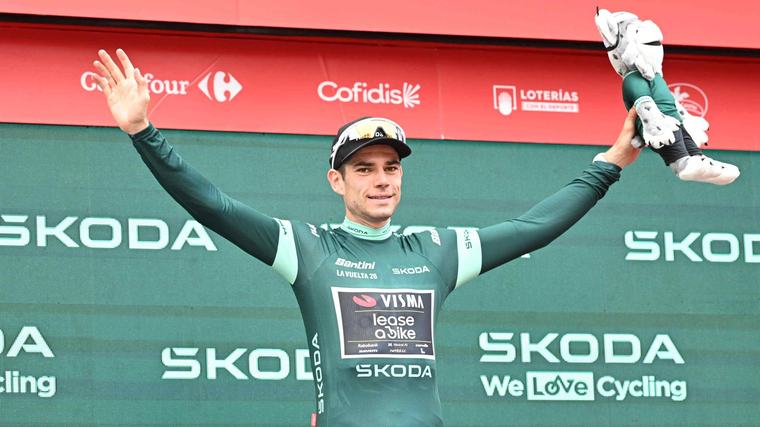 Vuelta: Wout van Aert gewinnt die 13. Etappe mit Ankündigung