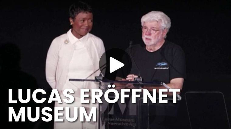 George Lucas öffnet Milliarden-Museum – Video zeigt das Raumschiff