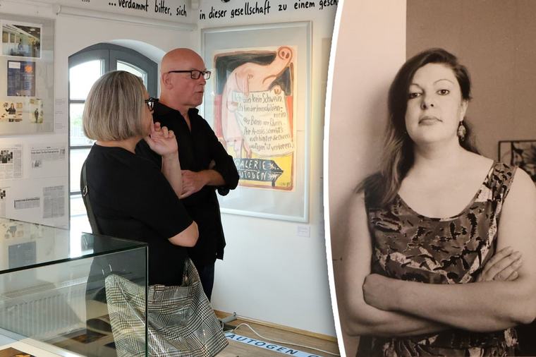 07:17 Uhr Nachlass von "Wanda" Reichardt: Dresdner Galeristin wird selbst zur Ausstellung