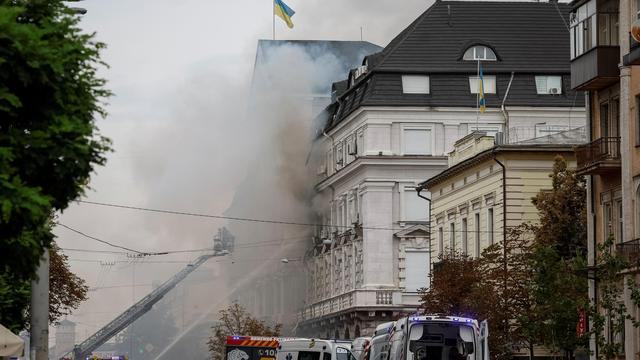 Krieg gegen die Ukraine: Russische Drohne trifft Geheimdienstzentrale in Kyjiw