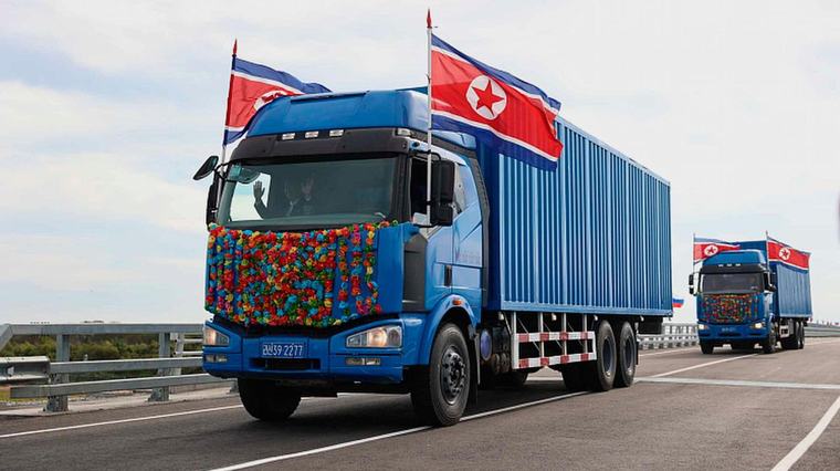 Russland und Nordkorea eröffnen erste Straßenverbindung