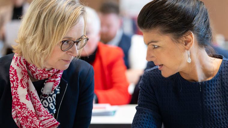 Klatsche für Wagenknecht