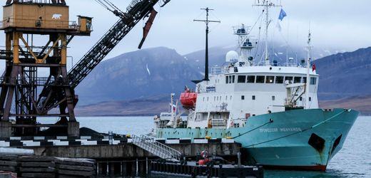 Norwegen: Schiff aus Russland vor Spitzbergen festgesetzt
