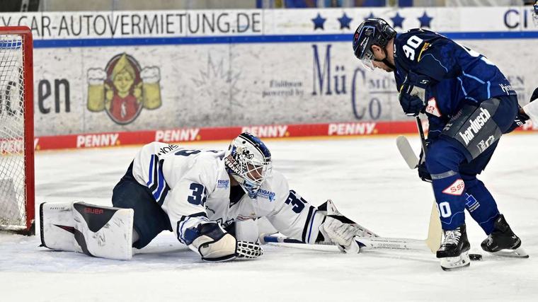 Zu anfällig: Kassel Huskies verlieren Test bei Dresdner Eislöwen