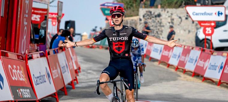 Deutsche Rad-Sensation bei der Vuelta: Augsburger Marco Brenner kämpft sich zum Etappensieg
