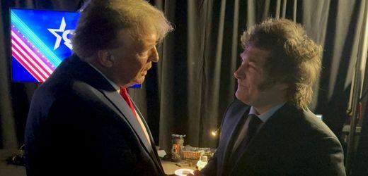 Falkland-Inseln: Donald Trump springt Javier Milei bei