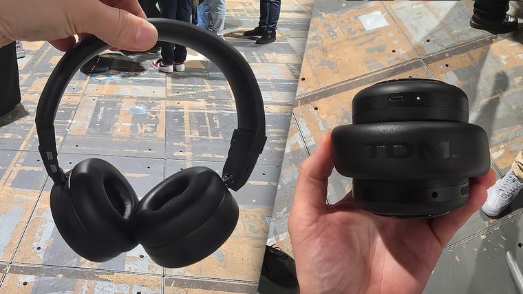 TDM. Neo: Mit einem Dreh wird aus dem Bluetooth-Kopfhörer ein Lautsprecher