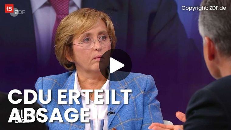 Bei Maybrit Illner: Von Storch prophezeit CDU-Ende