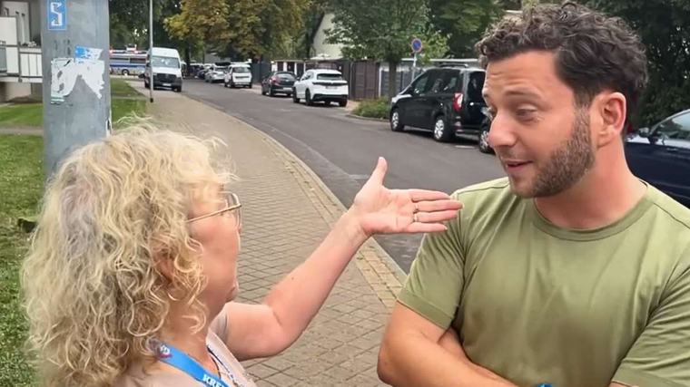 Grünen-Chef Banaszak spricht mit AfD-Anhängern: Diese Szenen berühren Hunderttausende