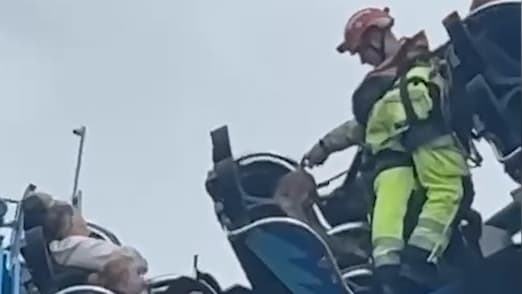 Rettung aus 15 Metern Höhe