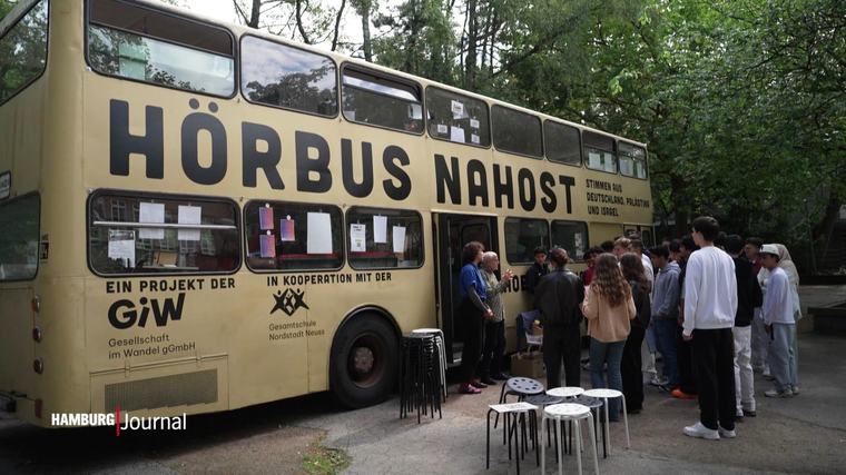 "HörBus Nahost" will Austausch mit Jugendlichen ermöglichen