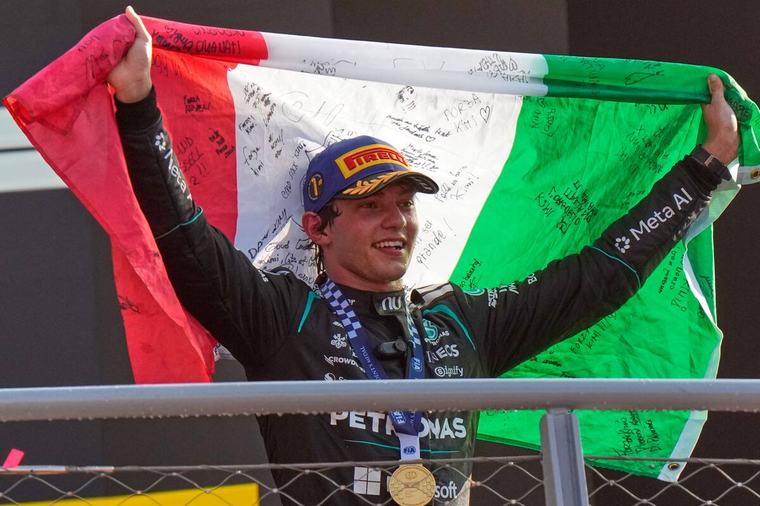 Formel 1: Kimi Antonelli krönt sensationelle Aufholjagd mit Heimsieg in Monza
