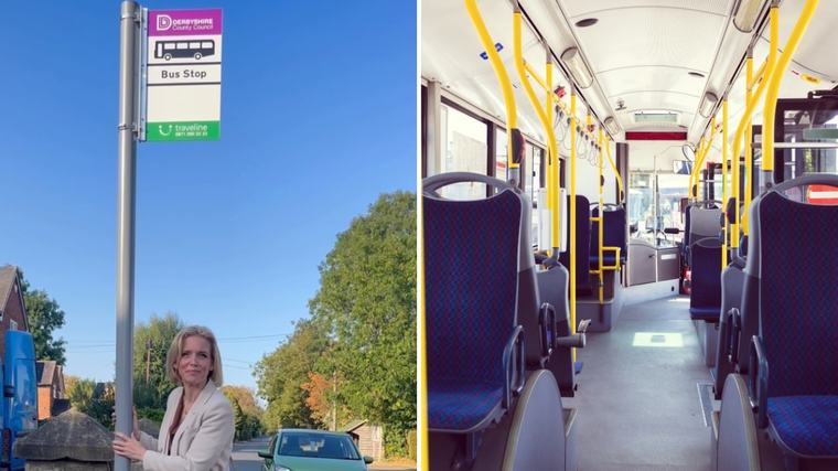 Seit 2017 ohne Busanbindung: Neue Haltestelle sorgt in Dorf für Verwunderung