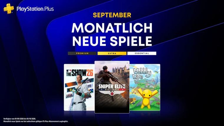 PS Plus im September: Ab sofort gibt es neue Games