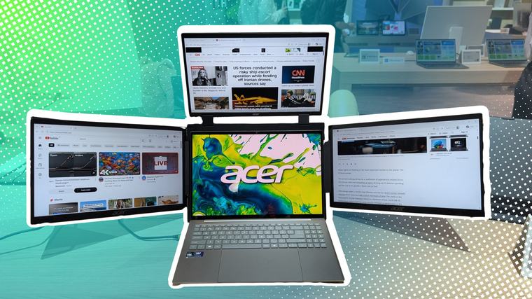 Mit diesem Acer-Gadget zieht ihr die neidischen Blicke eurer Kollegen auf euch