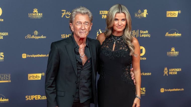 Bei der „Goldenen Henne”: Peter Maffay feiert Glamour-Auftritt mit Ehefrau Hendrikje
