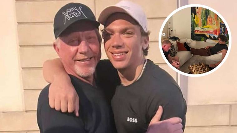 Boris Becker zeigt zum Geburtstag seines Sohnes gemeinsame Leidenschaft aus dem Wohnzimmer