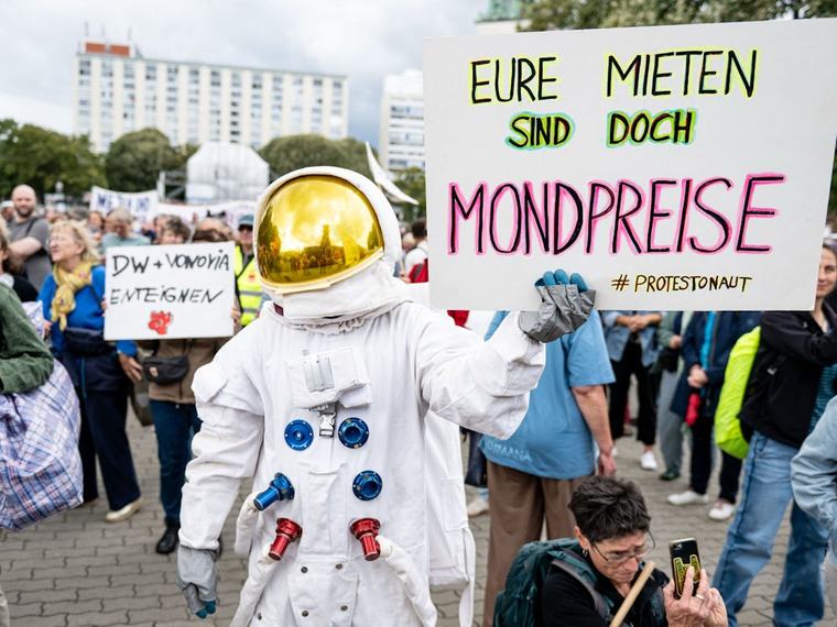 Wohnungskrise: Berlins Mietenwahl auf der Straße