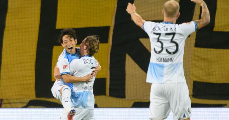 2. Bundesliga Früher Doppelpack Miyoshi: Bochum gewinnt in Dresden