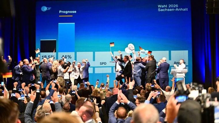 Hochrechnung zur Wahl in Sachsen-Anhalt: AfD mit Rekordergebnis
