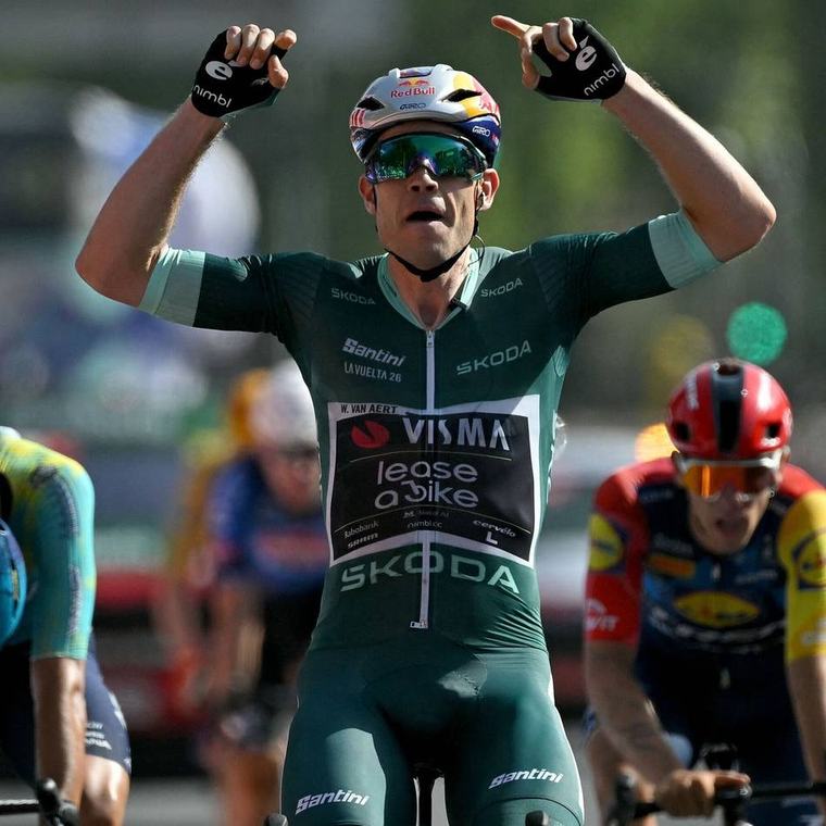 Radsport-Liveblog: Van Aert gewinnt 15. Vuelta-Etappe – Mas weiter auf Heimsieg-Kurs