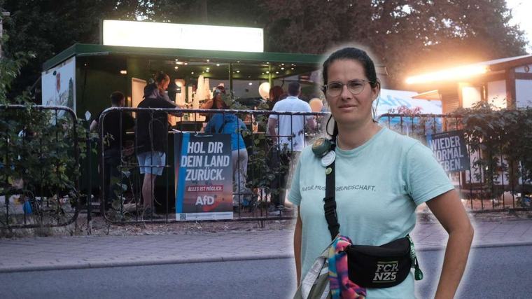Feindbild der AfD-Fans: Warum eine Grünen-Kandidatin trotz Todesdrohungen weitermacht