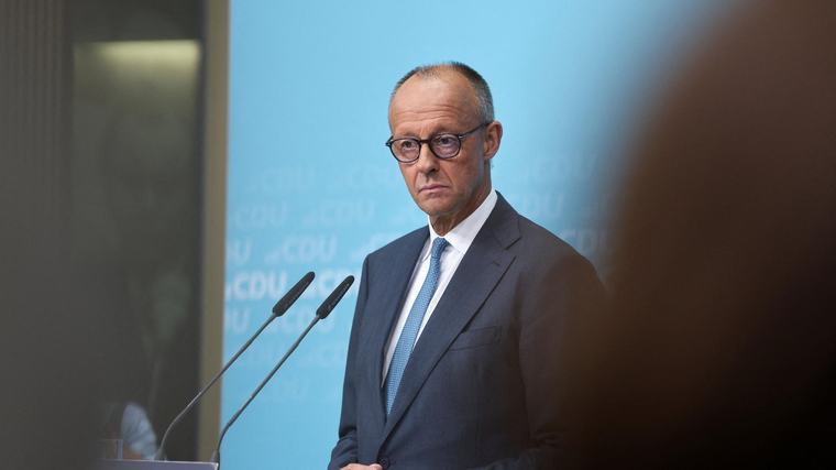 Merz zu Wahl in Sachsen-Anhalt: "Aufgeben ist für mich keine Option"
