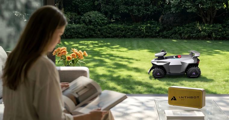 ANTHBOT R7 auf der IFA: Mit Roboterarm gegen das Rasenkantenproblem