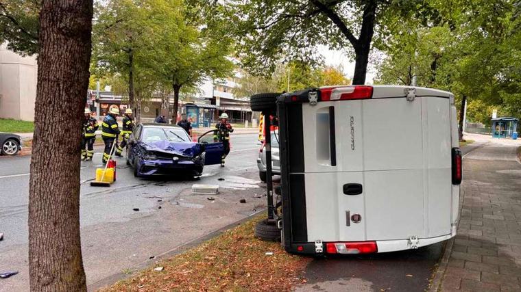 Notrufsystem schlägt nach Unfall Alarm: „Vor Ort bot sich ein spektakuläres Bild“