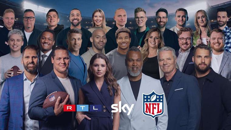 Größer, noch größer, am größten: Die NFL 2026/27 bei RTL und Sky