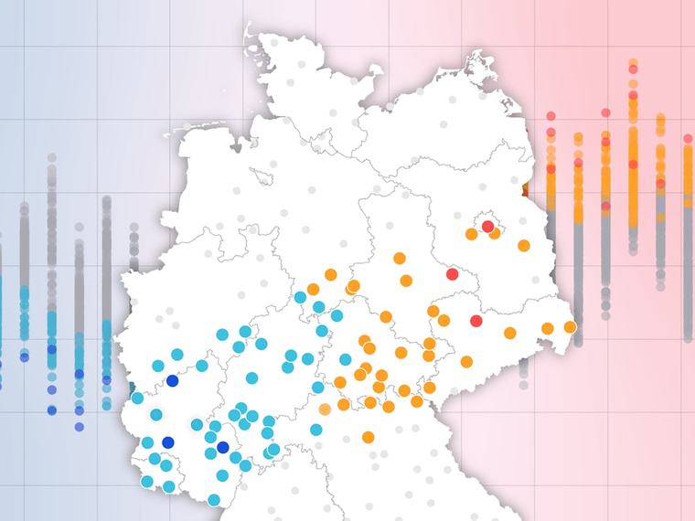 Wetter in Deutschland: Sind die Temperaturen normal?