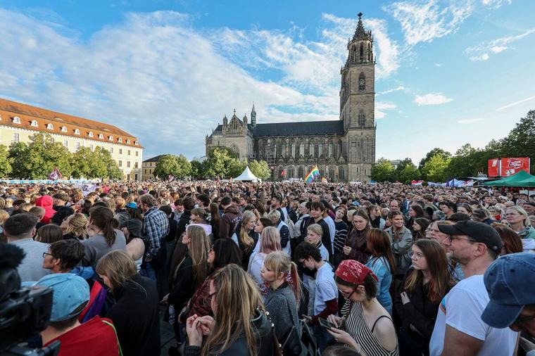 Liveticker zur Landtagswahl in Sachsen-Anhalt: 6000 Teilnehmende bei Demo und Demokratiefest in Magdeburg