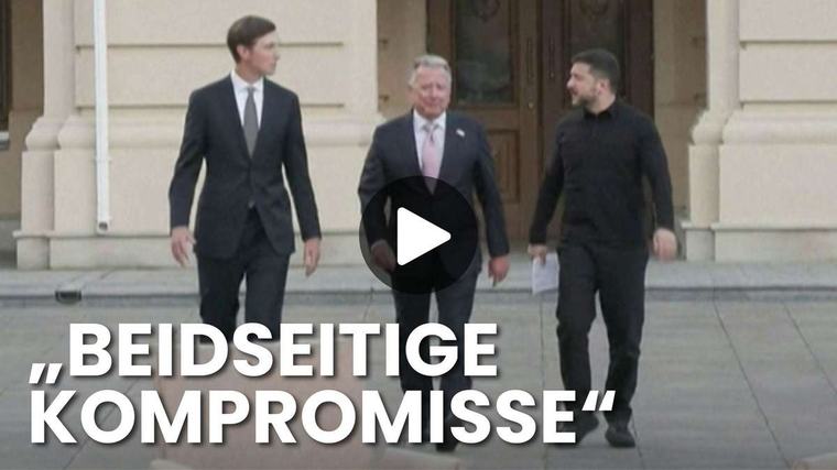 Kushner und Witkoff in der Ukraine – wie stehen die Chancen auf ein Friedensabkommen?